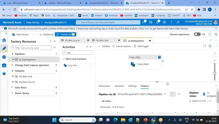 Verifica dei file JSON creati.