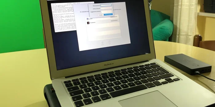 Impostare una nuova password.