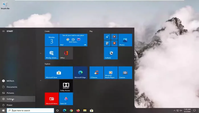 Selezionare Notifiche e azioni.