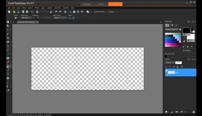 Selezionare il colore di sfondo desiderato.