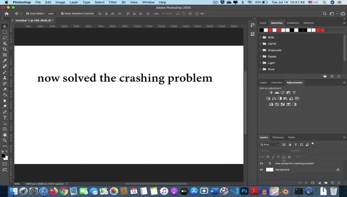 Controlla il comportamento dello strumento "Sposta" quando si trascinano gli elementi. Potrebbe essere necessario risolvere eventuali problemi con il numero di livelli.