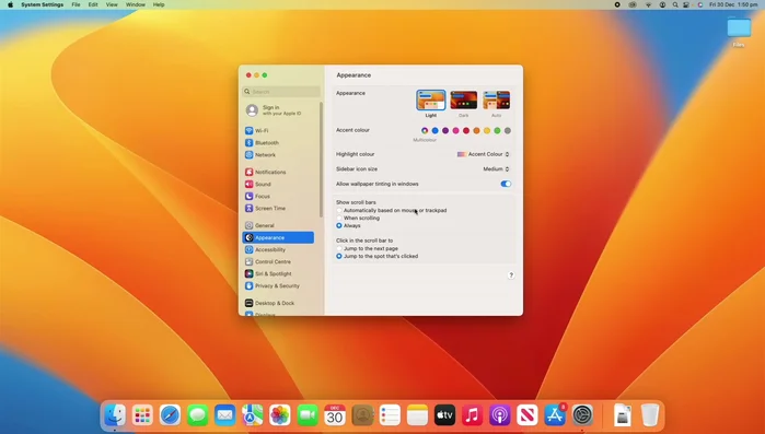 Definisci il comportamento del clic sulla barra di scorrimento: salta al punto cliccato oppure alla pagina successiva.