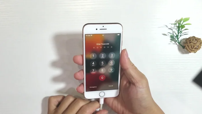 Collegare l'iPhone al PC e metterlo in modalità di ripristino.