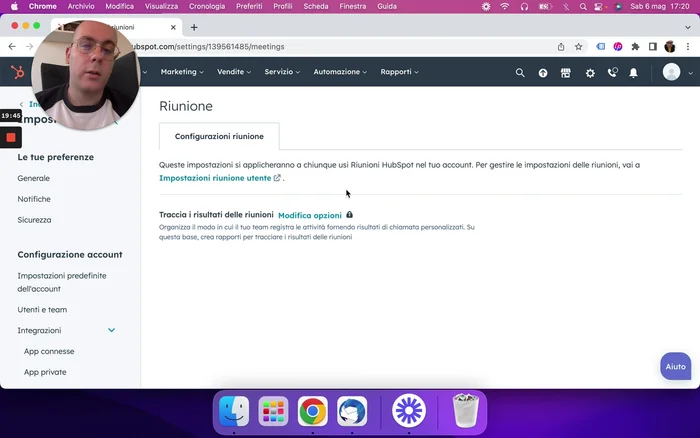 Integra i tuoi account di marketing: collega gli account di Facebook, Google Ads e LinkedIn (numero limitato per la versione gratuita).