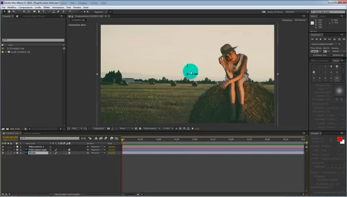 Utilizzare lo strumento 'Sposta' per posizionare i livelli 3D nello spazio 3D, creando la profondità di campo desiderata.