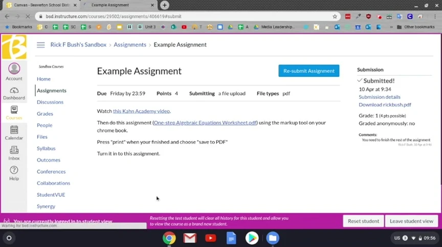 Visualizzare il Feedback su Canvas: Guida per Studenti e Insegnanti