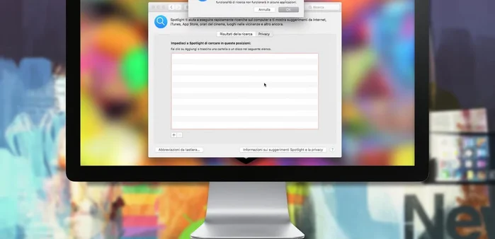 Aspetta qualche secondo e clicca sul tasto '-' in basso a sinistra.