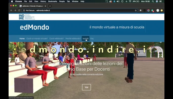 Compilare il modulo di registrazione con nome, cognome, password, email e codice fiscale. Indicare il genere.