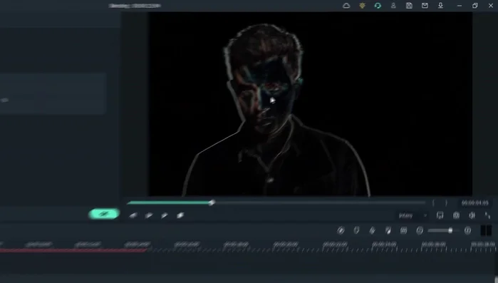 Spostare la traccia superiore finché l'immagine risultante non è completamente scura (indicando un perfetto allineamento).