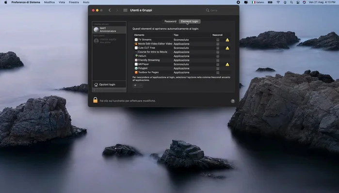 Disabilita le app all'avvio non necessarie.