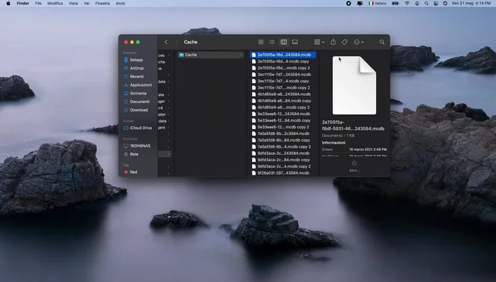 Elimina il contenuto delle cartelle (ma non le cartelle stesse).