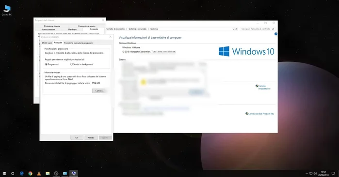 Cliccare su "Imposta", poi "OK" per applicare le modifiche (richiede il riavvio).
