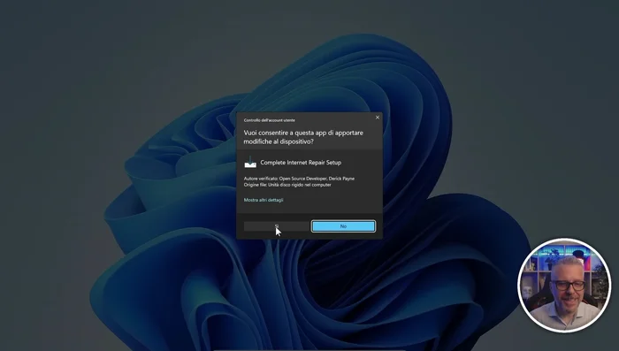Opzionale: creare uno shortcut sul desktop.