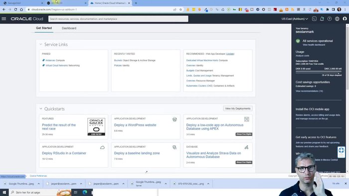 Generare la chiave segreta e la chiave di accesso: cliccare sul profilo -> il proprio profilo -> chiavi segrete del cliente -> Genera chiave segreta. Copiare entrambi i valori visualizzati.