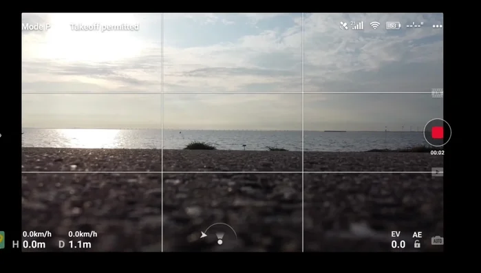 Riavvia il drone dopo l'aggiornamento.