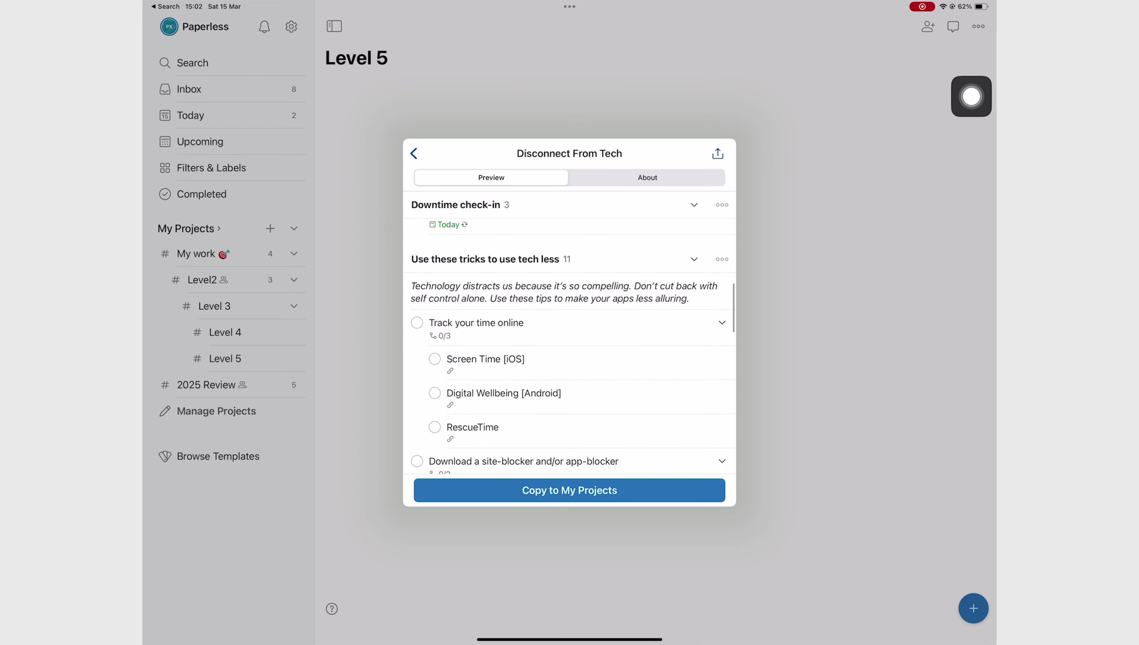 Todoist su iPad: Recensione completa e confronto con Promemoria Apple