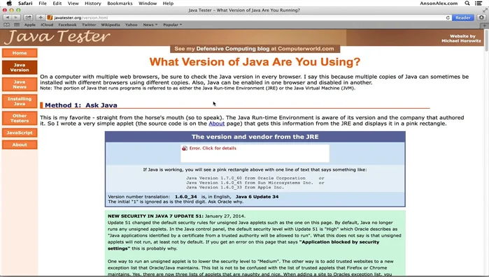 Riapri il sito web che causava l'errore.