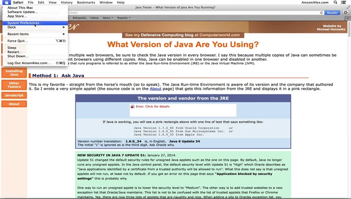 Cambia l'impostazione di sicurezza da "Alta" a "Media".
