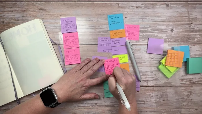 Pianificare con anticipo (2 settimane): gestire le attività in agenda e lavorare sui video quando possibile.