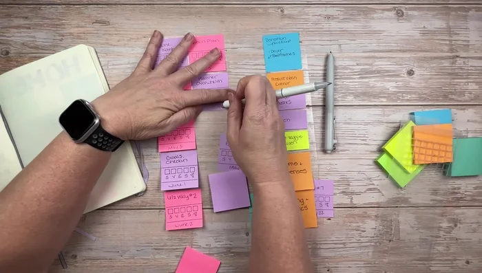 Utilizzo di inchiostro cancellabile per facilitare le modifiche alle date.