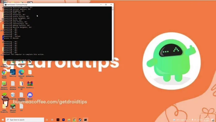 Riavvia il computer.