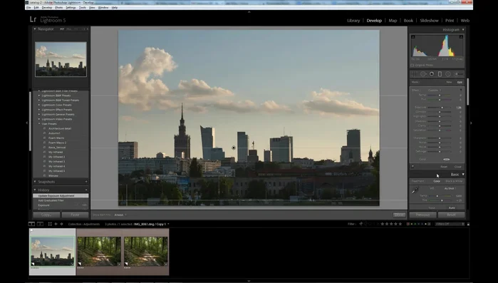 Regola i cursori (esposizione, contrasto, saturazione, ecc.) per modificare solo l'area selezionata.