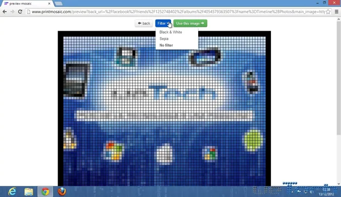 Clicca su 'Use this image'.