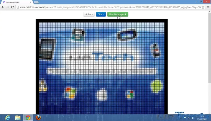 Clicca su 'Use this image'.