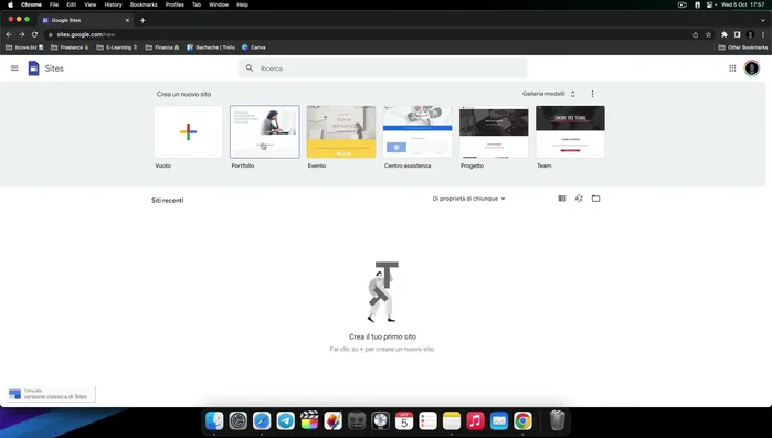 Personalizza il template: cambia carattere, colori e temi.