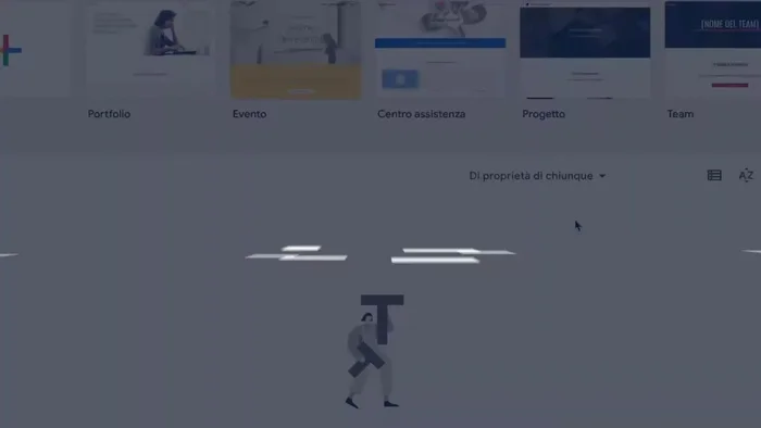 Personalizza il template: cambia carattere, colori e temi.