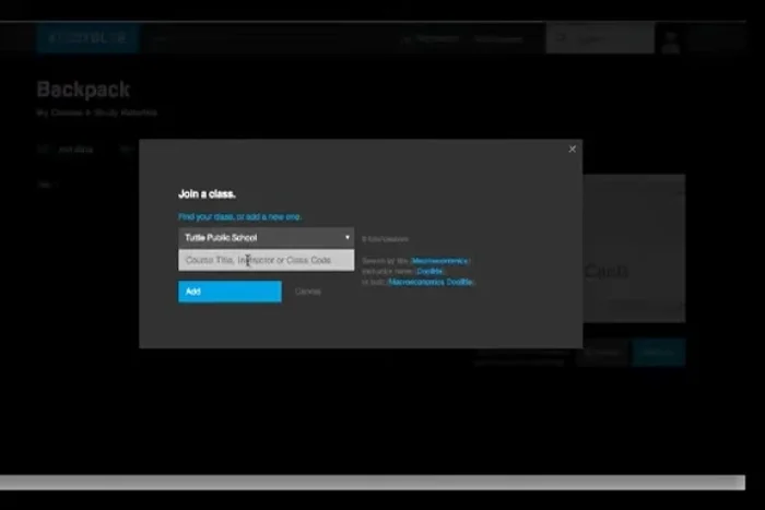 Crea una nuova cartella o scegli la classe esistente dove salvare le flashcards.