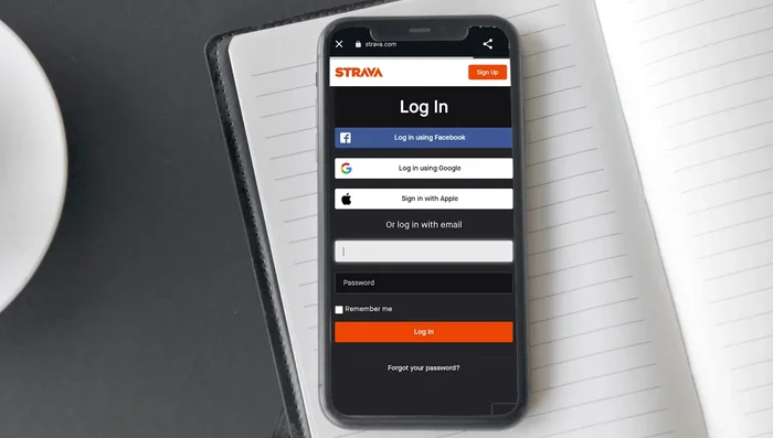 Verifica la connessione su Strava.
