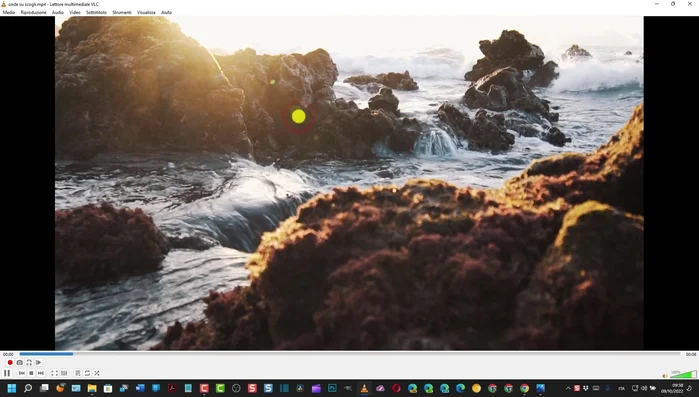 Creare un nuovo progetto video e importare il video desiderato.