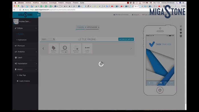 Personalizzare le immagini per lo stato attivo e non attivo della card.