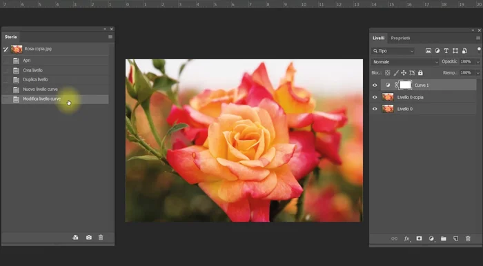 Modificare uno stato esistente direttamente nel pannello.