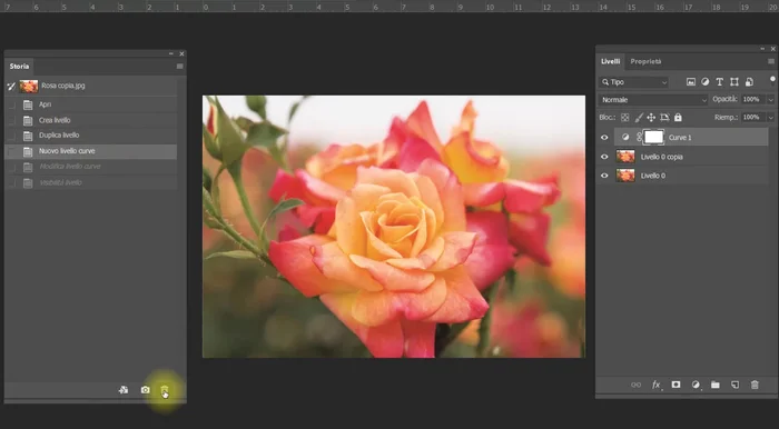 Eliminare stati indesiderati trascinandoli sul cestino.