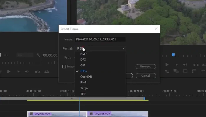 Clicca "OK". L'immagine verrà creata nella posizione specificata.