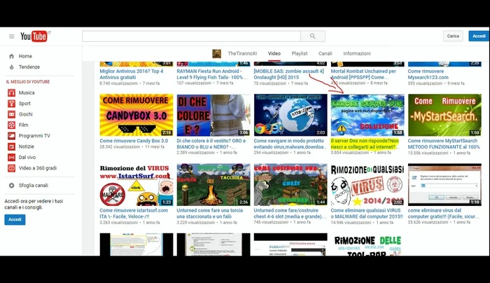 Se internet è lento o non funziona, i server DNS potrebbero essere stati modificati. Guarda il video in descrizione per ripararli.