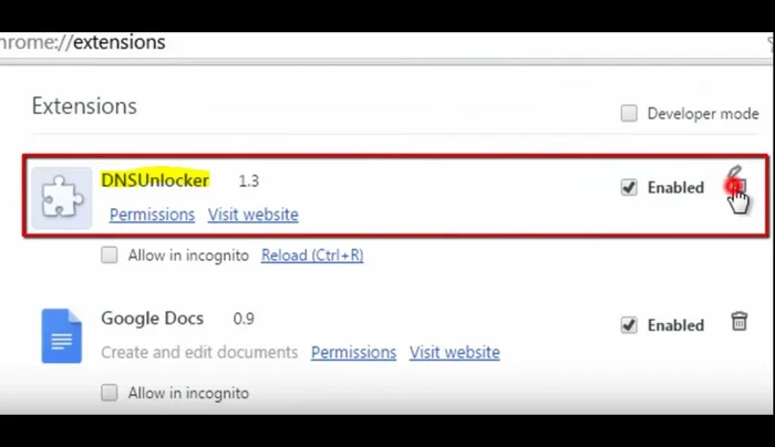 Cancella la cronologia del browser.