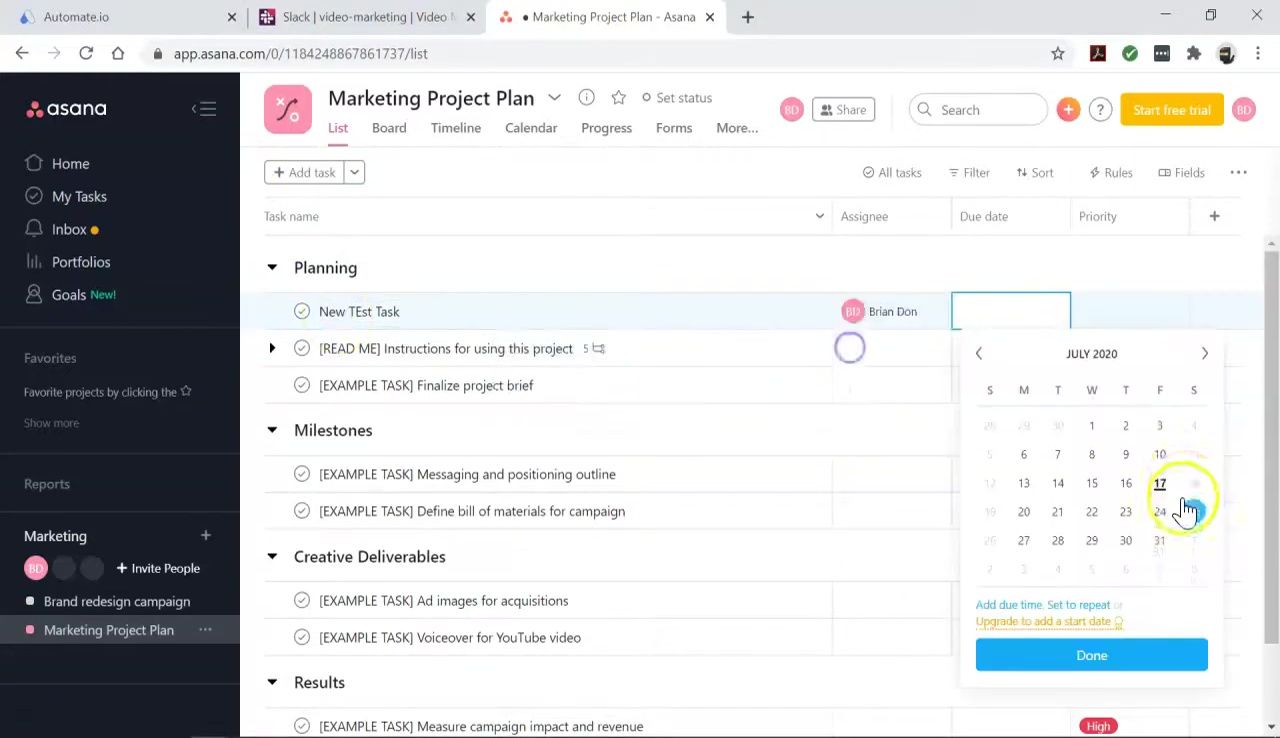 Automatizza le Notifiche di Assegnazione Attività con Automate.io: Guida Rapida