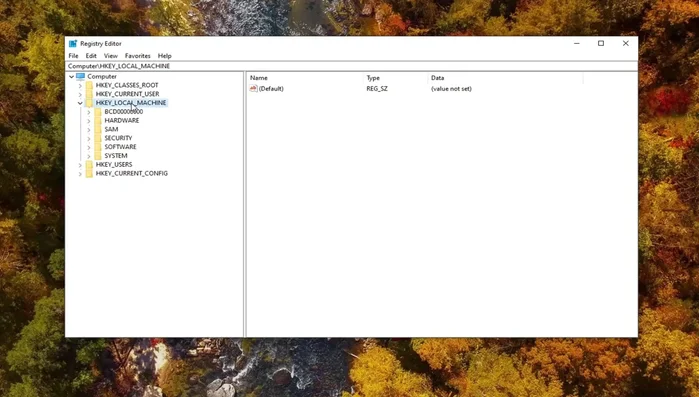 Espandere le cartelle: HKEY_LOCAL_MACHINE\SOFTWARE\Microsoft\Windows\CurrentVersion\Policies\System