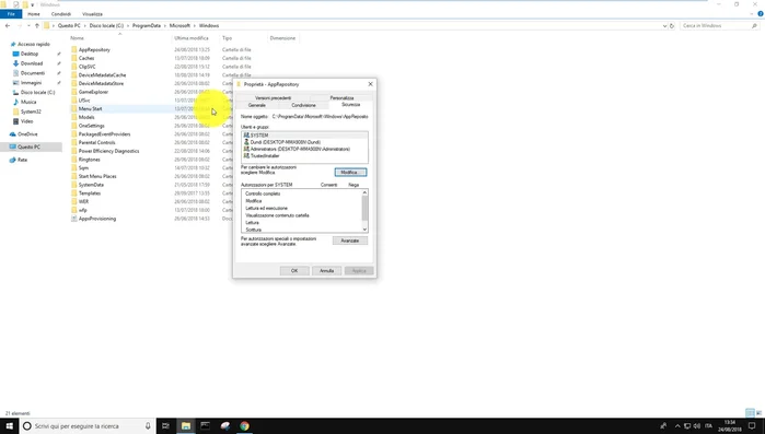 Clicca su "Applica" e poi "OK".