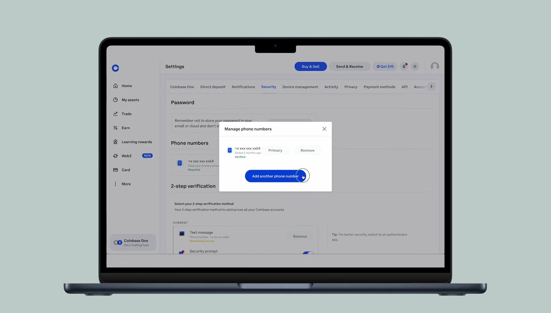 Ripristina l'accesso al tuo account Coinbase: Guida alla verifica in due passaggi