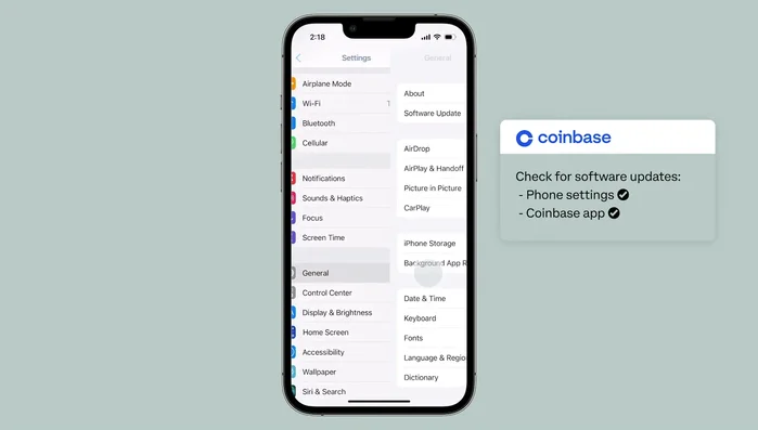 Se utilizzi un'app di autenticazione, assicurati di averla scaricata e di aver effettuato l'accesso sul tuo nuovo telefono prima di tentare di accedere a Coinbase.