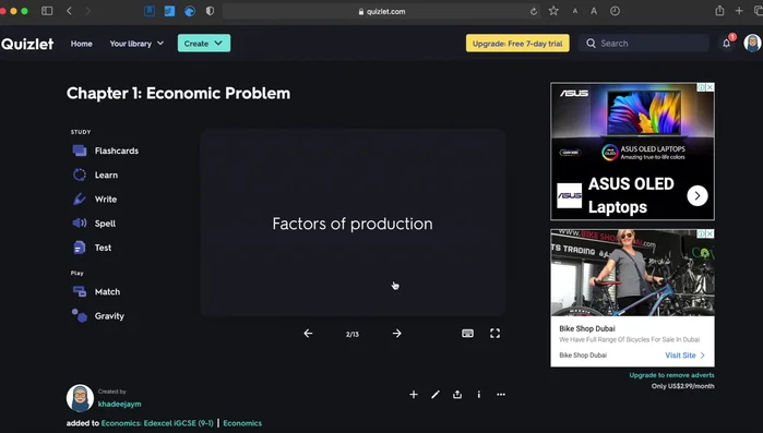 Crea le tue flashcard: una domanda su un lato e la risposta sull'altro.