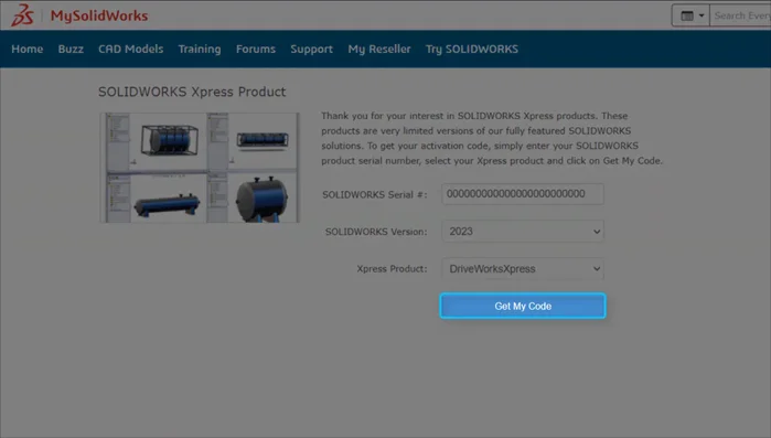 Copia il codice di attivazione ricevuto.
