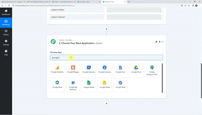Configura l'azione (azione): Nella sezione "Azione", seleziona di nuovo "Google Drive" come applicazione e "Condividi un file con chiunque" come evento. Seleziona la connessione esistente creata al punto 3. Mappa l'ID del file ottenuto nella risposta del trigger (sezione "Mappatura" nella schermata).