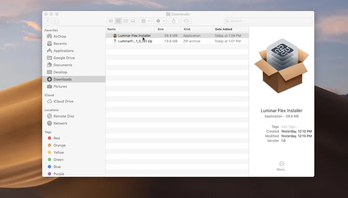 Accetta di ricevere suggerimenti, aggiornamenti e altro da Skylum (opzionale).