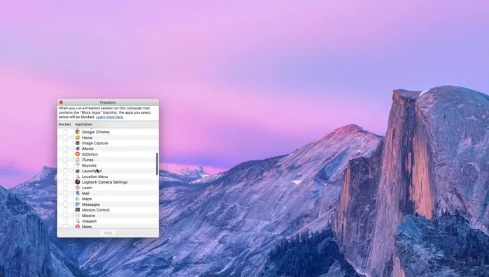 Gestire le eccezioni (siti web o app da escludere dal blocco).