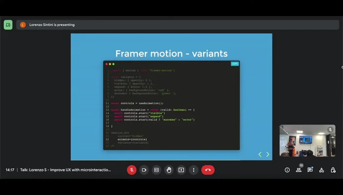Utilizzare hook per attivare e gestire le varianti in base alle azioni o allo stato dell'applicazione.